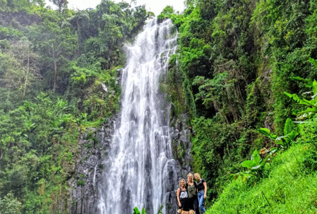 <b>Materuni water fall</b> is one if the impressive water fall found around <b>Kilimanjaro national park</b>, it is one of the tallest waterfalls having 70 m height to its basin.