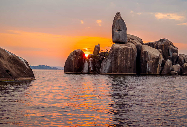 A newly created national park designed only since 2013, Saanane Island National Park comprises of only three small islets and its surrounding environment which cover roughly 2.18 sq km. Thus, it is the smallest national park both in Tanzania and East Africa.