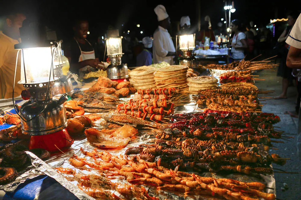 Visit Forondhani Gardens Zanzibar