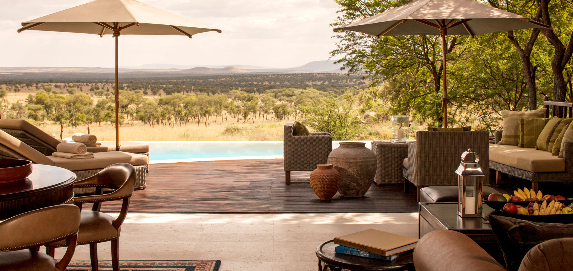 'Serengeti Four Seasons Safari Lodge | Tanzania Adventures Luxury african safari Accommodation, The Serengeti Four Seasons Safari Lodge is one of our top picks for a luxury safari in Tanzania. You can opt for one of their beautifully designed accommodation rooms and suites or splurge with an exclusive villa complete with your own private pool and butler.